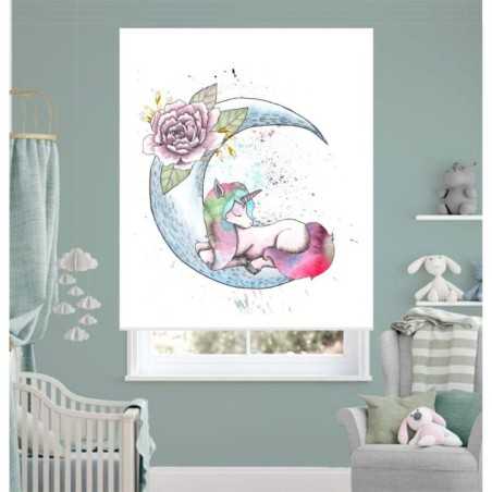 Estores Infantiles Unicornio 003