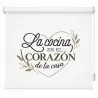 Estor para Cocina con Frase Decorativo Moderno | Estores Iroa