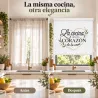 Estor para Cocina con Frase Decorativo Moderno | Estores Iroa