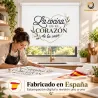 Estor para Cocina con Frase Decorativo Moderno | Estores Iroa