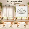 Estor Cocina Moderno con Hojas a Medida | Corazón Nature | Estores Iroa
