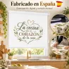 Estor Cocina Moderno con Hojas a Medida | Corazón Nature | Estores Iroa