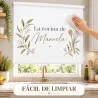 Estor Cocina Personalizado con Nombre a Medida | Estores Iroa
