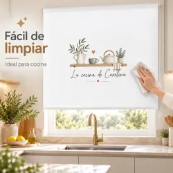 Estor Cocina Personalizado con Nombre | Estores Iroa