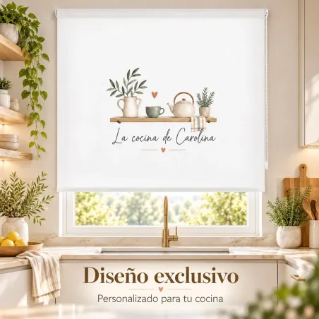 Estor Cocina Personalizado con Nombre | Estores Iroa