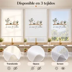 Estor Cocina Personalizado con Nombre | Estores Iroa
