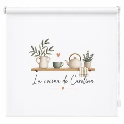 Estor Cocina Personalizado con Nombre | Estores Iroa