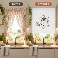 Estor Cocina Moderno El Arte de Cocinar | Estores Iroa