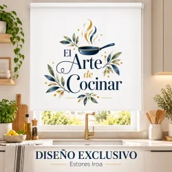 Estor Cocina Moderno Blue Elegance | Estores Iroa