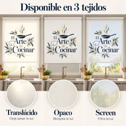 Estor Cocina Moderno Blue Elegance | Estores Iroa