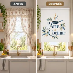 Estor Cocina Moderno Blue Elegance | Estores Iroa