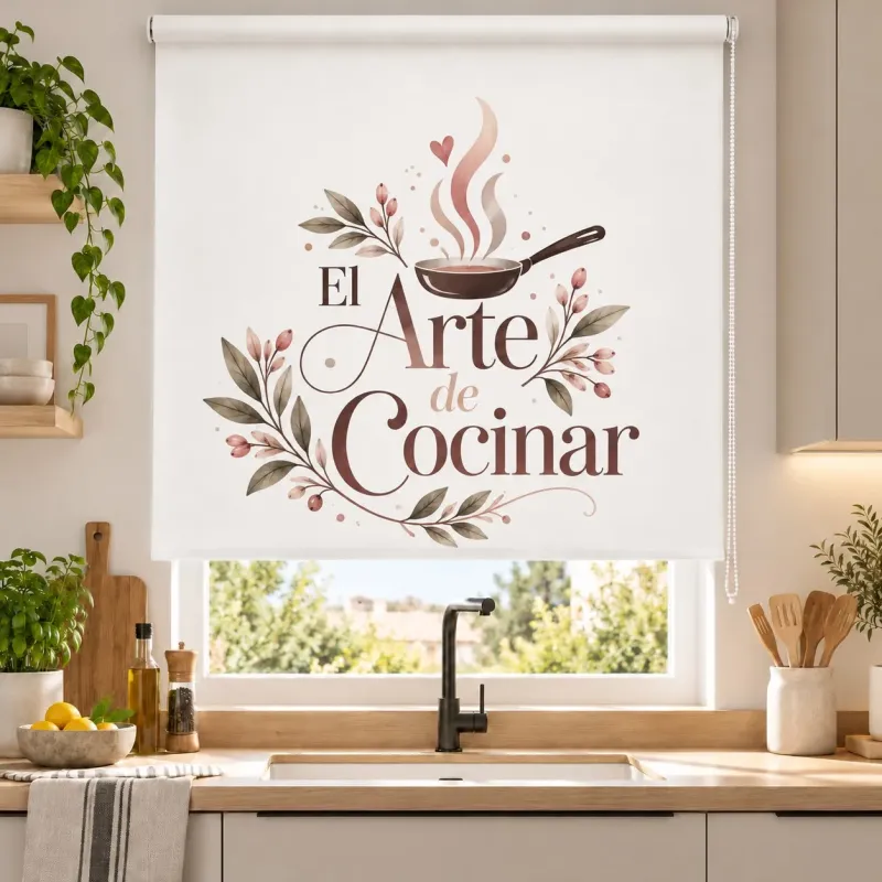 Estor Cocina Moderno Rose Elegance | Estores Iroa