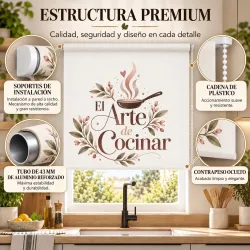 Estor Cocina Moderno Rose Elegance | Estores Iroa
