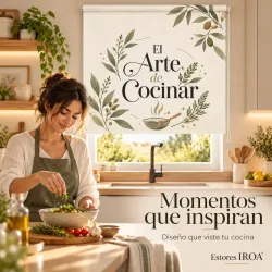 Estor Cocina Mediterráneo El Arte de Cocinar | Estores Iroa