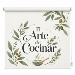 Estor Cocina Mediterráneo El Arte de Cocinar | Estores Iroa