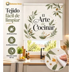 Estor Cocina Mediterráneo El Arte de Cocinar | Estores Iroa