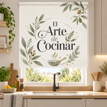 Estor Cocina Mediterráneo El Arte de Cocinar | Estores Iroa
