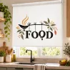 Estor Enrollable Cocina Moderno FOOD | Estores Iroa