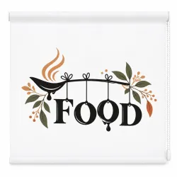Estor Enrollable Cocina Moderno FOOD | Estores Iroa