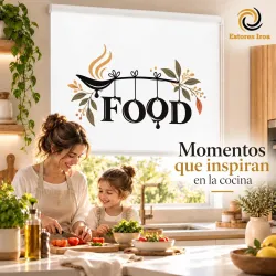Estor Enrollable Cocina Moderno FOOD | Estores Iroa
