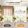 Estor Enrollable Cocina Condimentos para la Rutina | Iroa