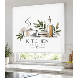 Estor Enrollable Cocina Kitchen Cooking | Estores Iroa