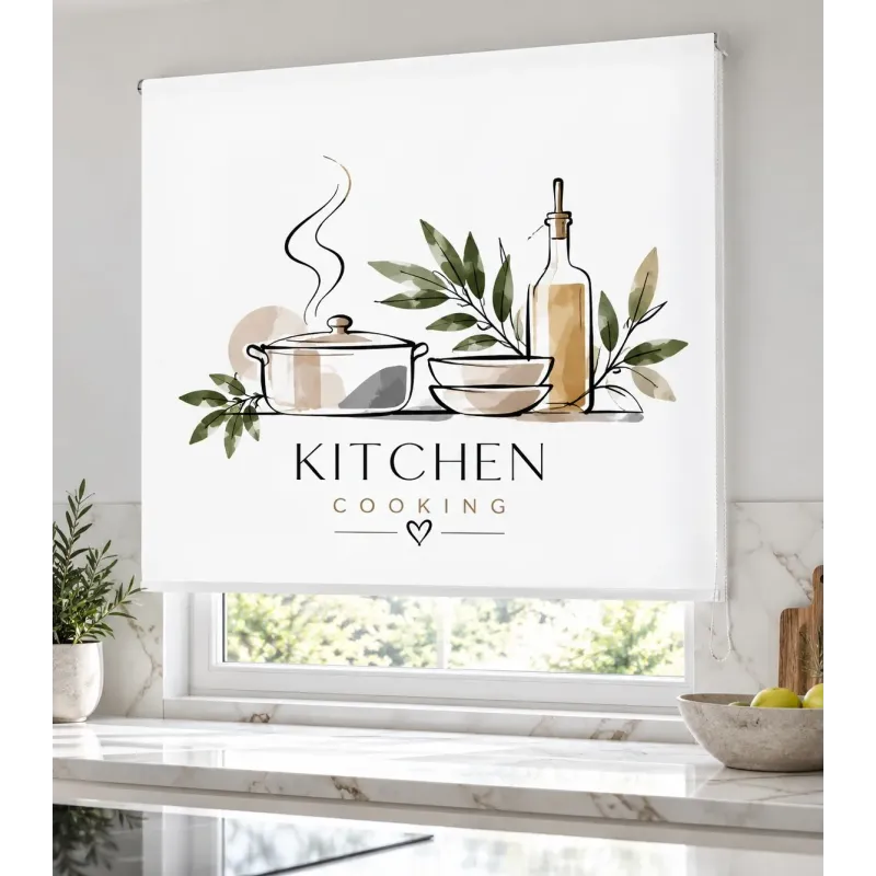 Estor Enrollable Cocina Kitchen Cooking | Estores Iroa