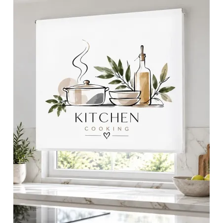 Estor Enrollable Cocina Kitchen Cooking | Estores Iroa