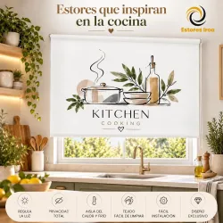 Estor Enrollable Cocina Kitchen Cooking | Estores Iroa
