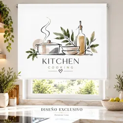 Estor Enrollable Cocina Kitchen Cooking | Estores Iroa
