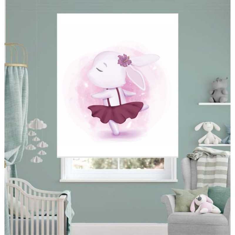 Estores Infantiles Niña Rabbit Bailarina