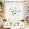 Estor Enrollable Cocina Kitchen Multilingüe | Estores Iroa