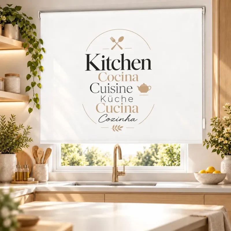 Estor de Cocina Elegante y Moderno | Estores Iroa