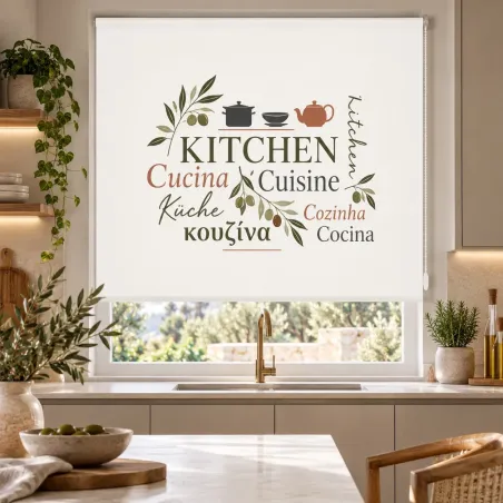 Estor Cocina Mediterráneo a Medida | Estores Iroa