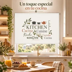 Estor Cocina Mediterráneo a Medida | Estores Iroa