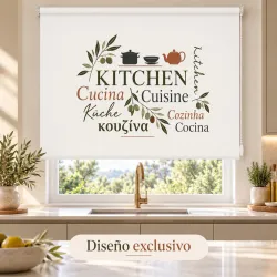 Estor Cocina Mediterráneo a Medida | Estores Iroa