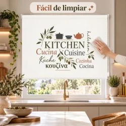 Estor Cocina Mediterráneo a Medida | Estores Iroa
