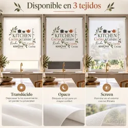Estor Cocina Mediterráneo a Medida | Estores Iroa