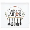 Estor Enrollable Cocina con Amor | Estores Iroa