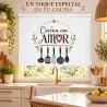 Estor Enrollable Cocina con Amor | Estores Iroa