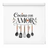 Estor Cocina con Frase Cocina con Amor | Estores Iroa