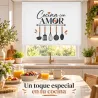 Estor de Cocina Moderno con Frase | Estores Iroa