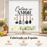 Estor de Cocina Moderno con Frase | Estores Iroa