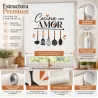 Estor de Cocina Moderno con Frase | Estores Iroa