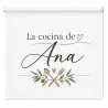 Estor Enrollable Cocina Personalizado Corazón | Estores Iroa