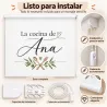 Estor Enrollable Cocina Personalizado Cubiertos | Estores Iroa