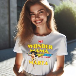 Camisetas personalizadas mama friki. Camsietas friki mama wonderful Dia de la madre regalos originales - Dia de la Madre 2024