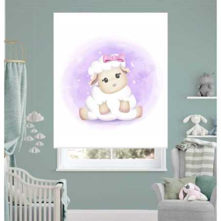 Estores Infantiles Animales Obejita