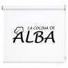 Estor Enrollable Cocina Personalizado con Nombre | Estores Iroa