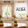 Estor Enrollable Cocina Personalizado con Nombre | Estores Iroa